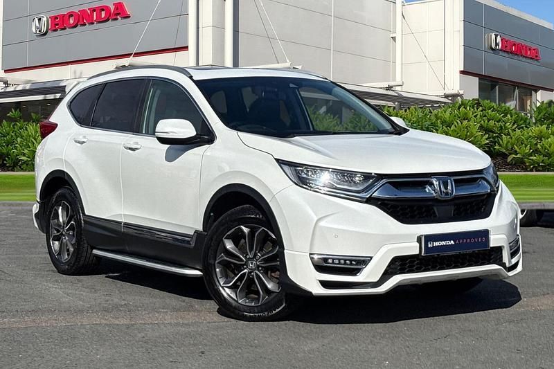 Used Honda CR-V Hybrid 184 HP (135 kW) 2022 White orchid SUV
