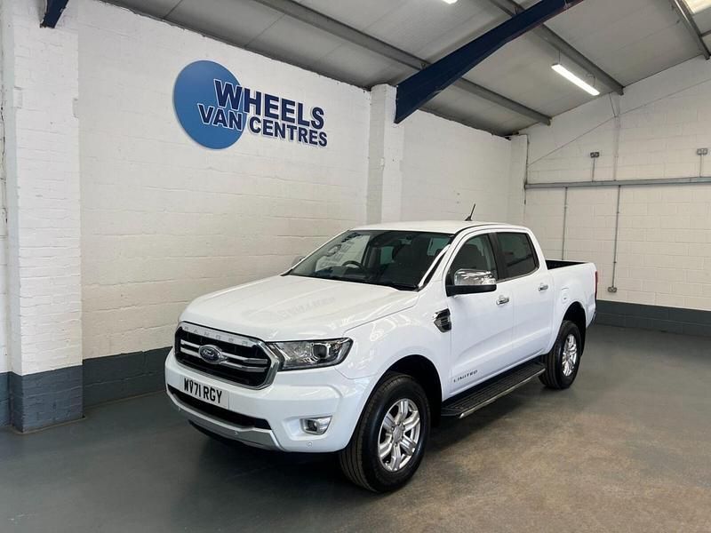 White Used 2021 Ford Ranger Limited Pickup | £14,990 (Super price) - Image 1/4