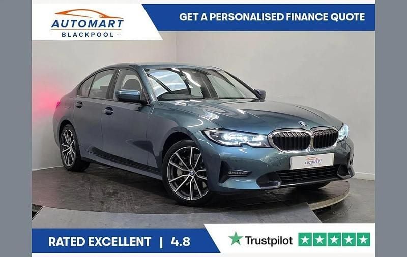 Blue Used 2020 BMW 330e Sport Line Sedan | £15,965 (Good price) - Image 1/4