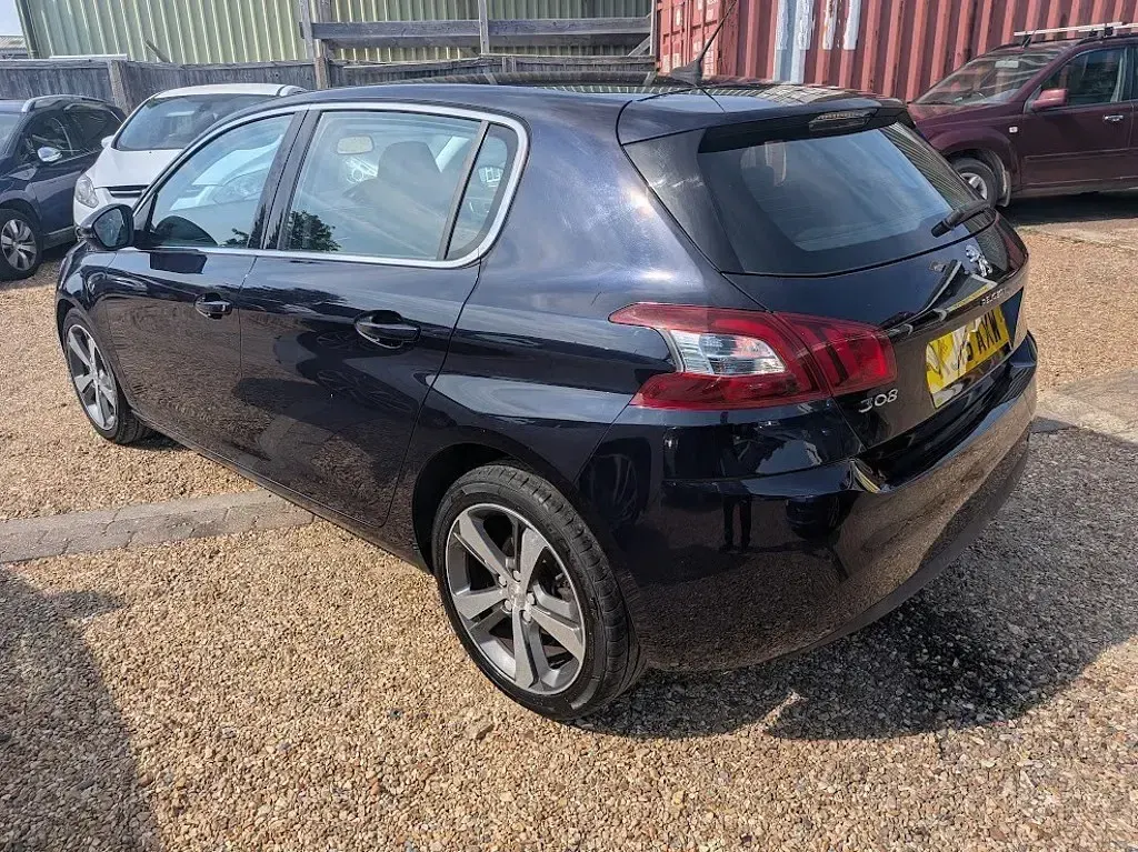 Used Peugeot 308 Allure 2015 Blue Hatchback