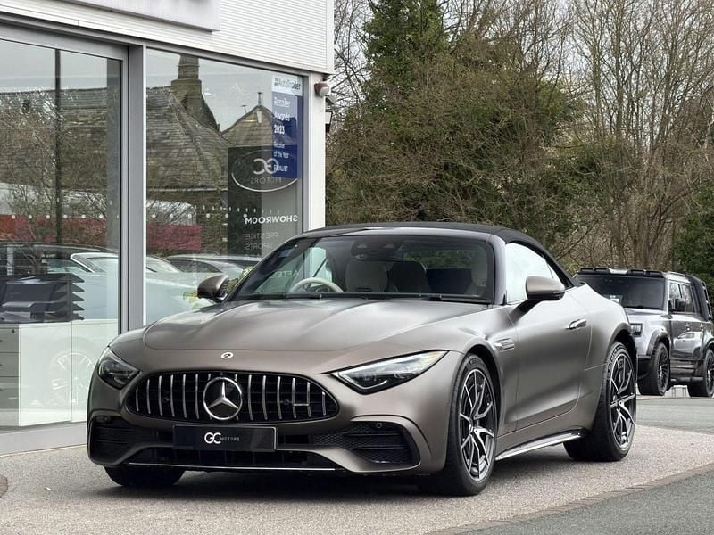 Used Mercedes SL43 AMG AMG 381 HP (280 kW) 2023 Grey Cabriolet