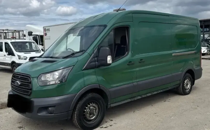 Used Ford Transit 130 HP (95 kW) 2017 Green Van