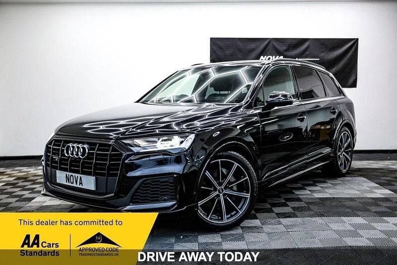 Used Audi Q7 Black Edition 340 HP (250 kW) 2022 Black SUV