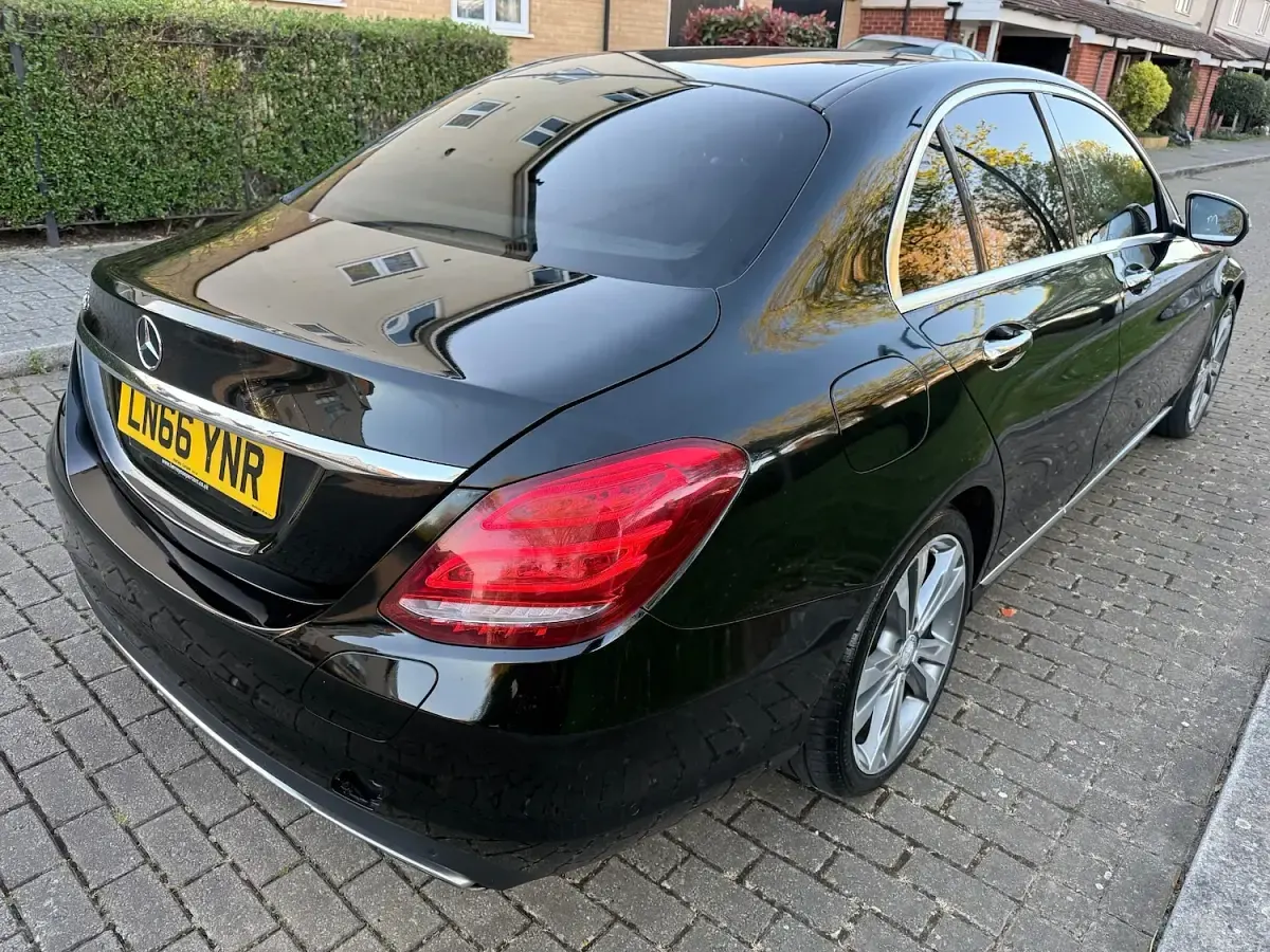 Used Mercedes C350e Premium 2016 Black Sedan