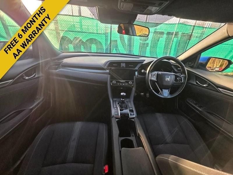 Used Honda Civic SR 126 HP (92 kW) 2018 Blue Hatchback