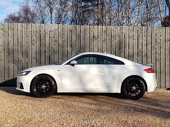 Used Audi TT S-Line 230 HP (169 kW) 2016 White Coupe