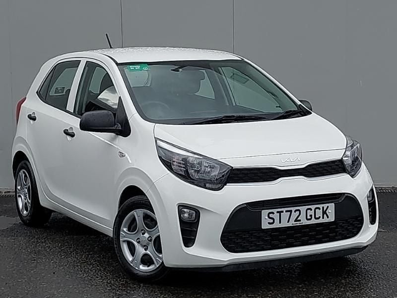 White Used 2023 Kia Picanto 4 Hatchback | £9,998 (Good price) - Image 1/4