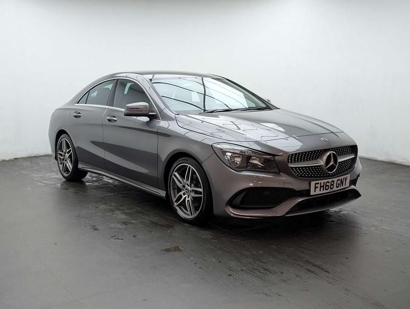 Used Mercedes CLA180 AMG line 122 HP (89 kW) 2019 Grey Sedan