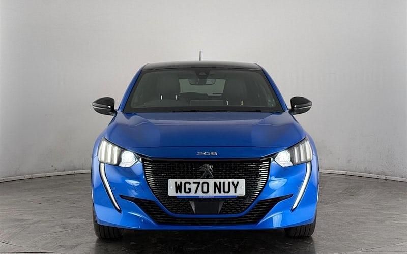 Used Peugeot 208 GT-line 131 HP (96 kW) 2020 Blue Hatchback