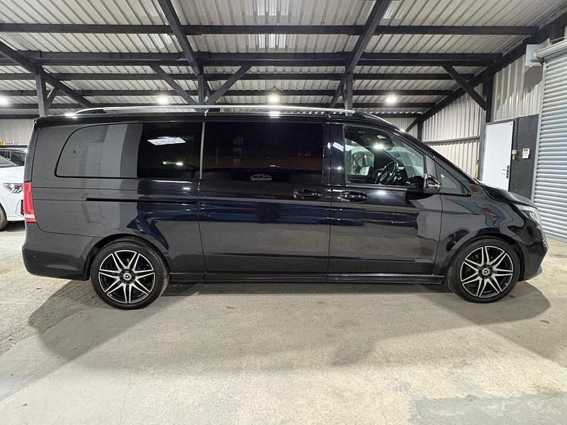 Used Mercedes V300 AMG line 2020 Black MPV
