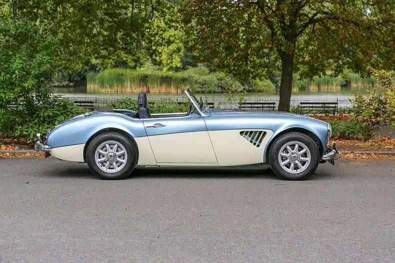 Used Austin Healey 3000 MK II 200 HP (147 kW) 1961 Blue Cabriolet