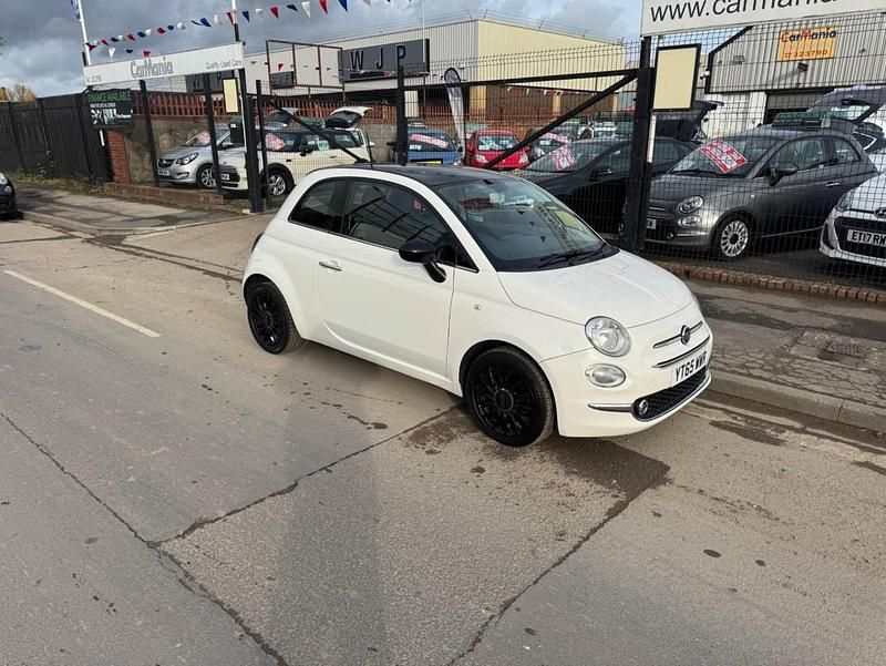 Used Fiat 500 Lounge 69 HP (50 kW) 2015 White Hatchback