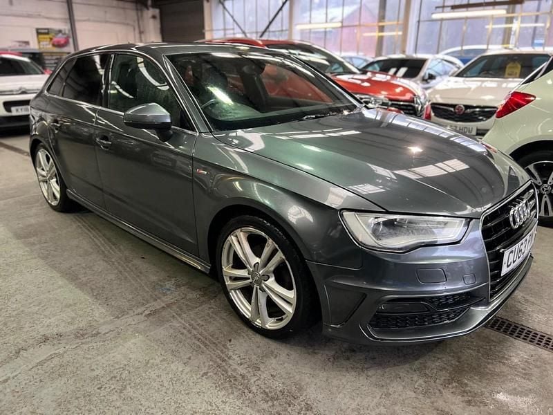 Used Audi A3 Sportback S-Line 2013 Grey Hatchback
