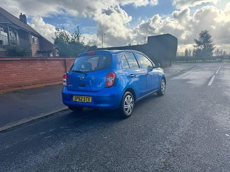 Used Nissan Micra Visia 2012 Blue Hatchback