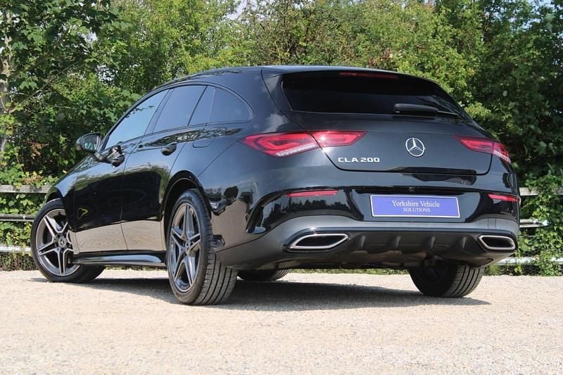 Used Mercedes CLA200 Shooting Brake AMG line 2020 Black Estate