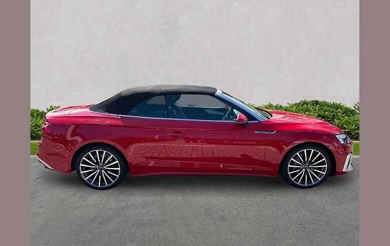 Used Audi A5 Cabriolet S-Line 245 HP (180 kW) 2022 Red Cabriolet