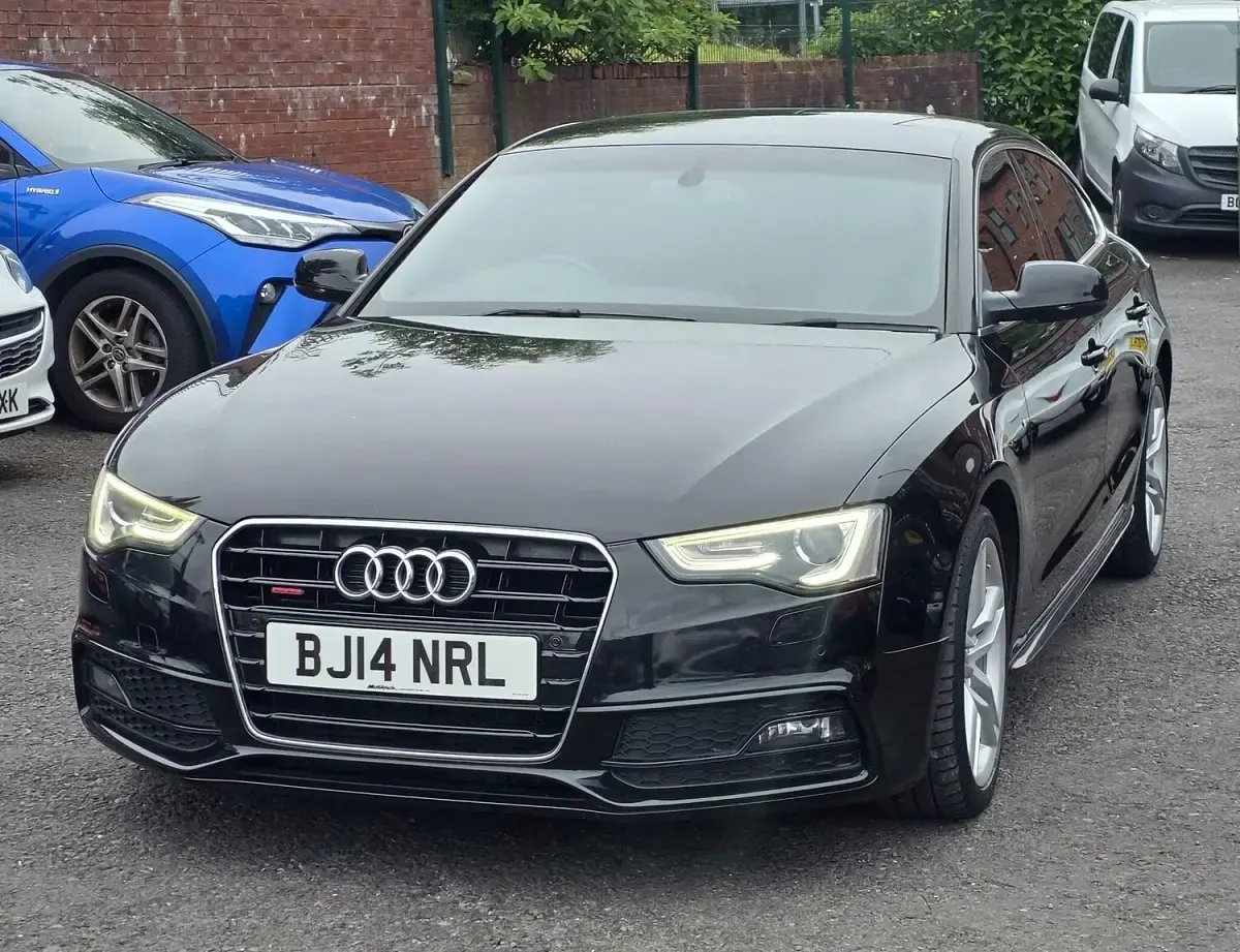 Used Audi A5 S-Line 2014 Black Coupe