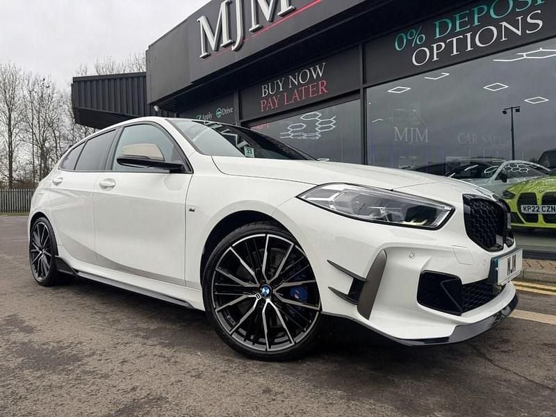 Used BMW M135 Comfort Edition 306 HP (225 kW) 2023 White Hatchback