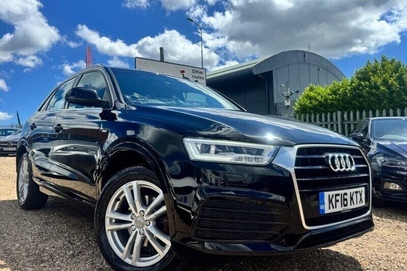 Black Used 2016 Audi Q3 S-Line SUV | £11,250 (Fair price) - Image 1/1