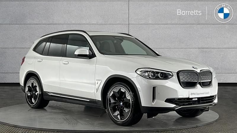 White Used 2021 BMW iX3 Shadowline SUV | £24,990 (Good price) - Image 1/4