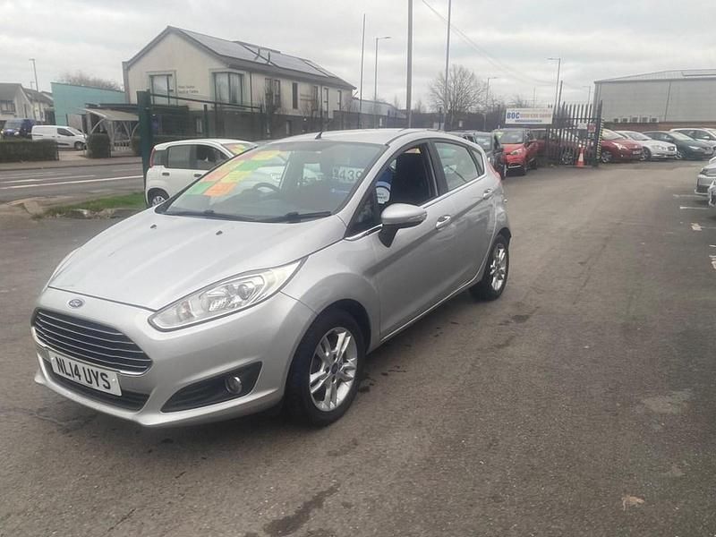 Used Ford Fiesta Zetec 2014 Silver Hatchback