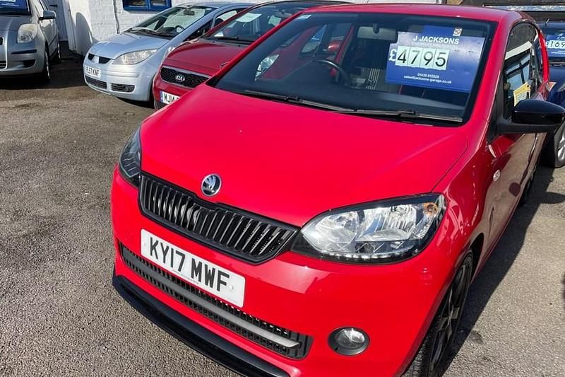 Used Skoda Citigo Monte Carlo 60 HP (44 kW) 2017 Red Hatchback