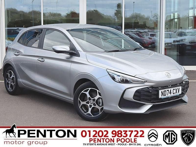 Silver New 2025 MG MG3 Trophy Hatchback | £17,790 (Fair price) - Image 1/4