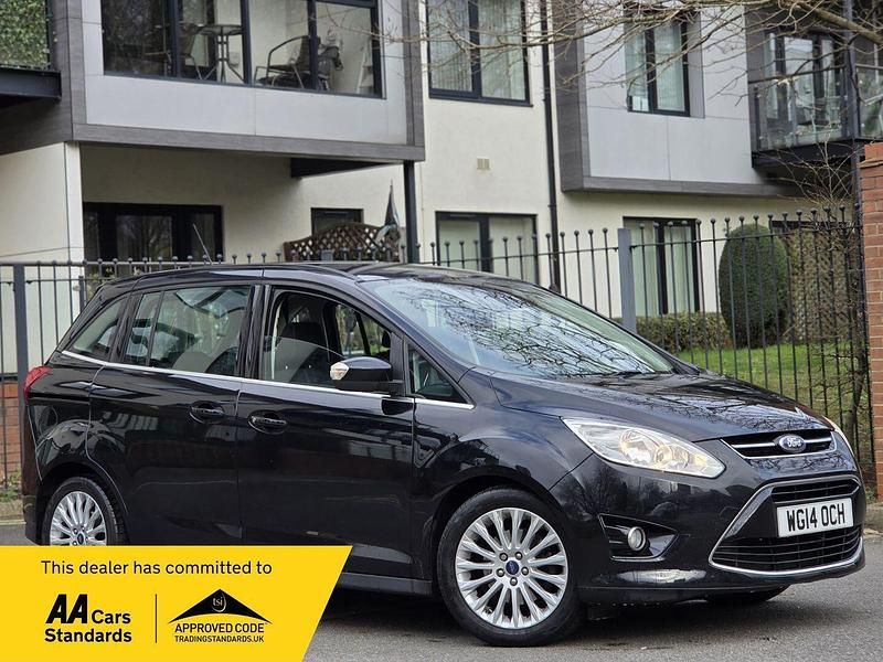 Usado Ford Grand C-Max Titanium 115 HP (84 kW) 2014 Preto Monovolume