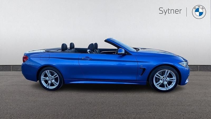Used BMW 435 M Sport 313 HP (230 kW) 2017 Blue Cabriolet