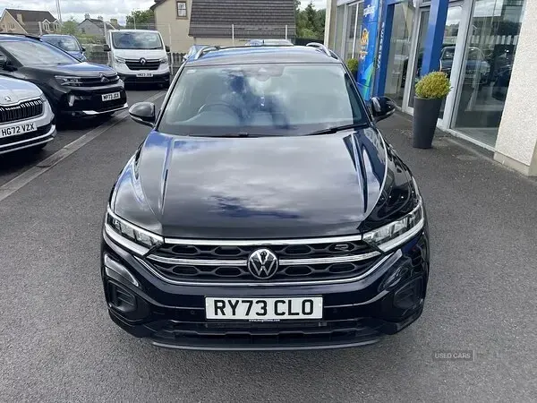 Used VW T-Roc R-line 150 HP (110 kW) 2024 Black SUV