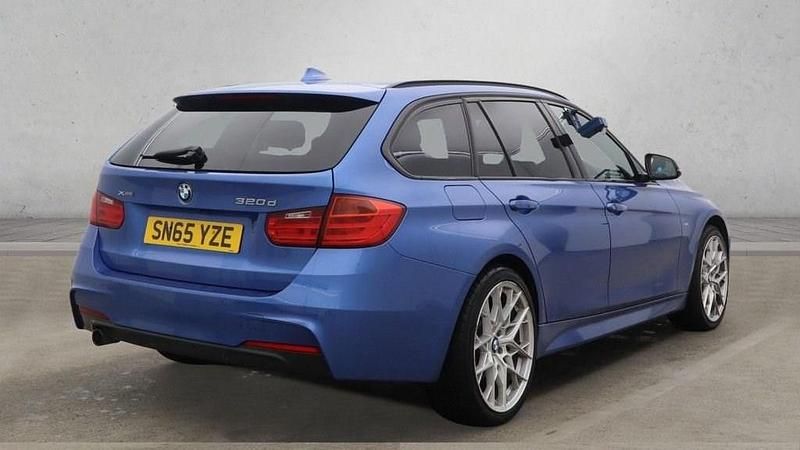 Used BMW 320 M Sport 184 HP (135 kW) 2015 Blue Estate