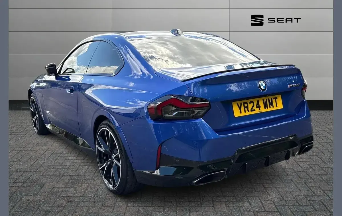 Used BMW M240 M Sport 368 HP (270 kW) 2024 Blue Coupe