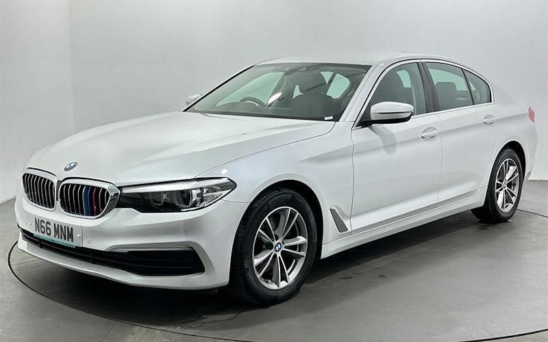 Used BMW 520 190 HP (139 kW) 2019 White Sedan
