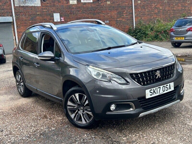 Grey Used 2017 Peugeot 2008 Allure SUV | £3,990 (Good price) - Image 1/4