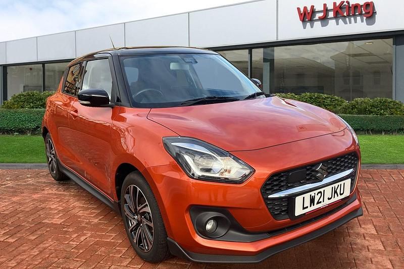 Used Suzuki Swift SZ5 83 HP (61 kW) 2021 Orange Hatchback