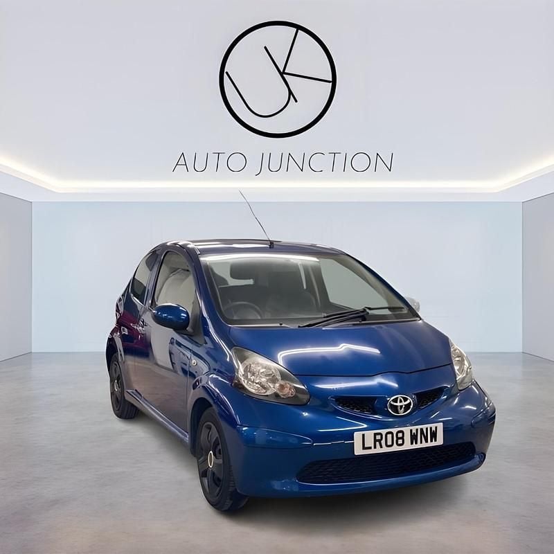 Blue Used 2008 Toyota Aygo Hatchback | £3,495 (Fair price) - Image 1/4