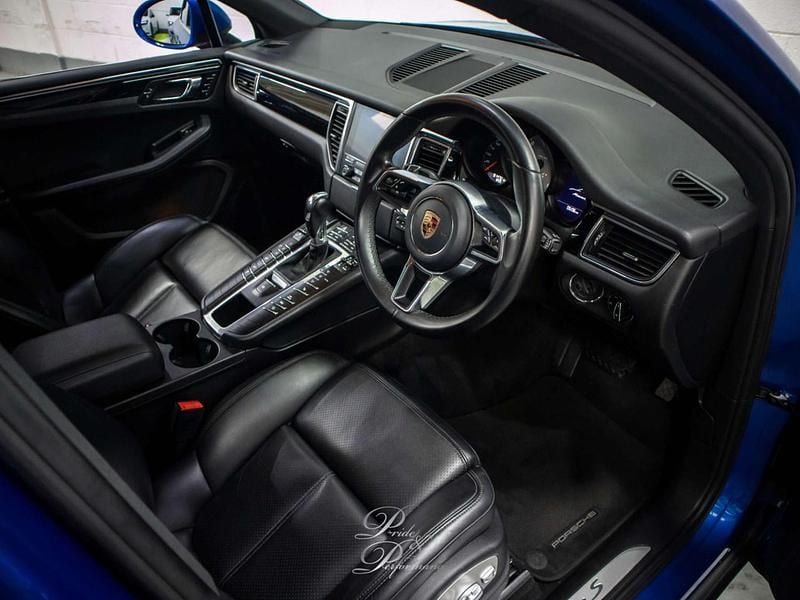 Used Porsche Macan S 2017 Blue SUV