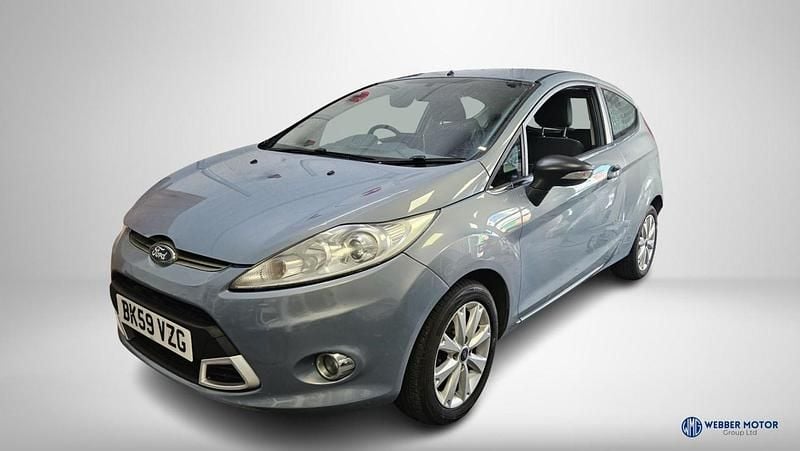 Used Ford Fiesta Zetec 81 HP (59 kW) 2010 Blue Hatchback