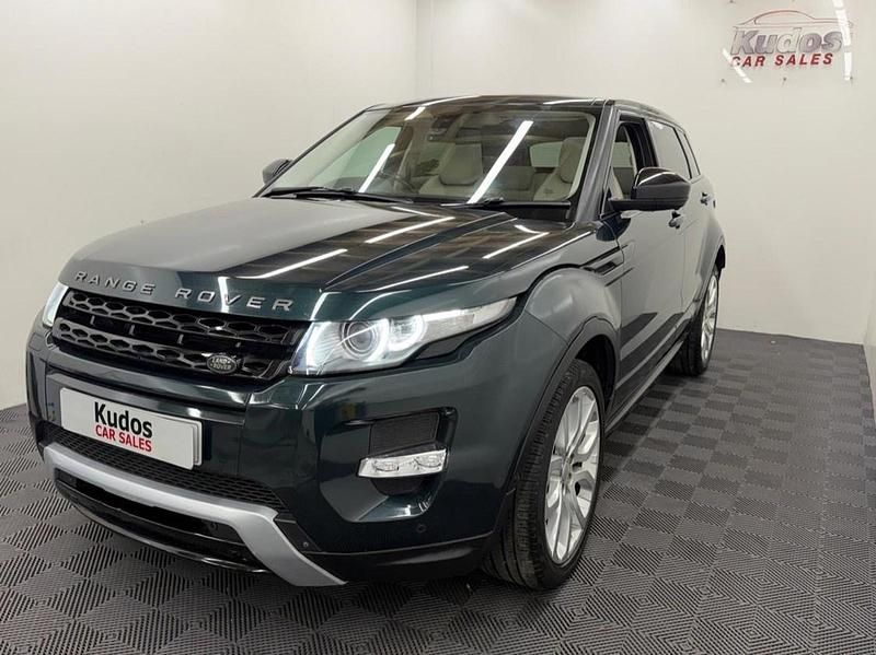 Used Land Rover Range Rover evoque Dynamic 2014 Green SUV