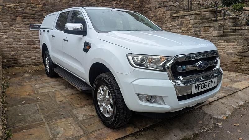 White Used 2016 Ford Ranger XLT Pickup | £10,950 (Good price) - Image 1/4
