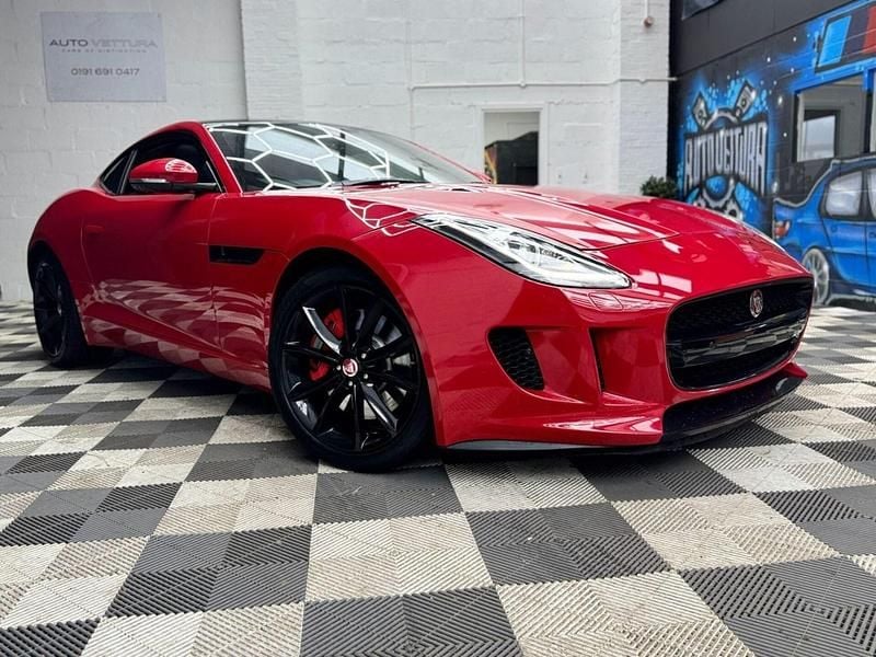 Red Used 2014 Jaguar F-Type Supercharged Coupe | £18,995 (Fair price) - Image 1/4