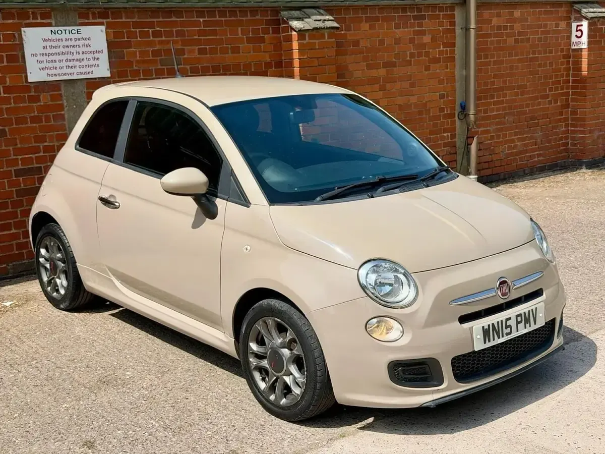 Used Fiat 500 S 69 HP (50 kW) 2015 Beige Hatchback