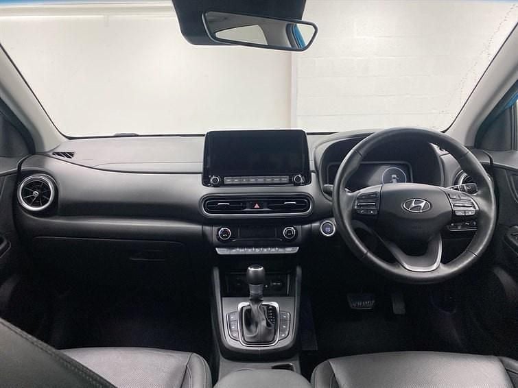 Gebraucht Hyundai Kona Ultimate 141 PS (103 kW) 2022 Blau SUV