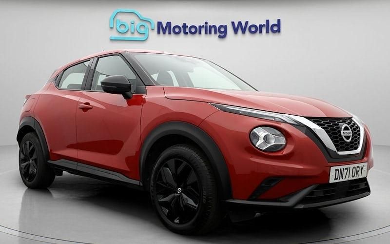 Red Used 2022 Nissan Juke Acenta SUV | £11,300 (Super price) - Image 1/4