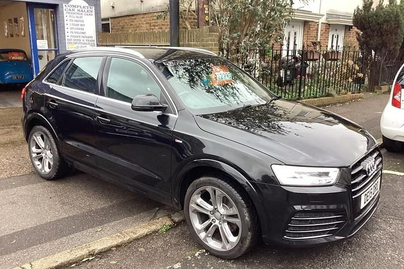 Black Used 2015 Audi Q3 S-Line SUV | £12,995 (Fair price) - Image 1/1