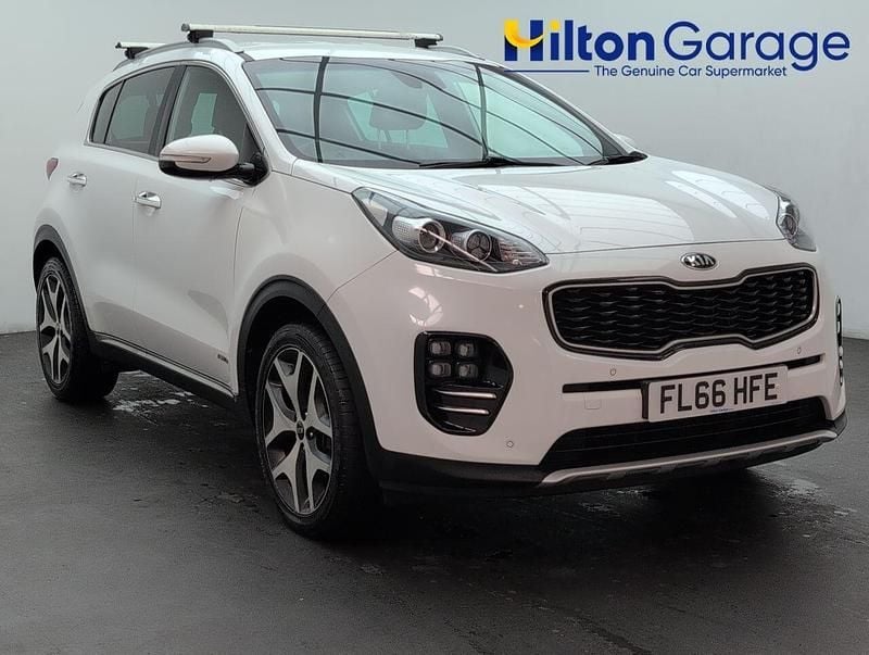 White Used 2016 Kia Sportage GT-Line SUV | £9,450 (Good price) - Image 1/4