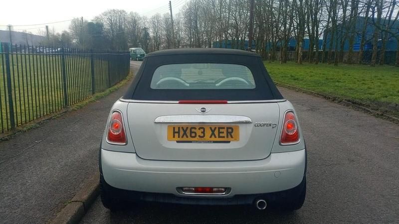 Used Mini Cooper D Cabriolet 112 HP (82 kW) 2013 Silver Cabriolet