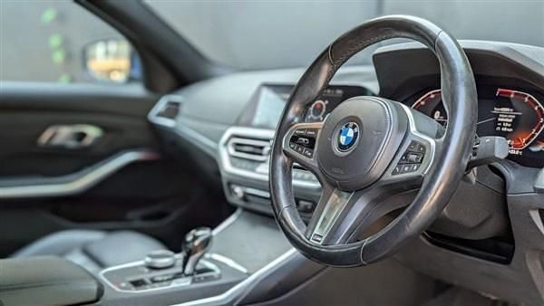 Blue Used 2021 BMW 320 M Sport Sedan | £20,490 (Fair price) - Image 1/2