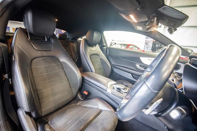 Used Mercedes C220 AMG Line Premium 2018 White Coupe