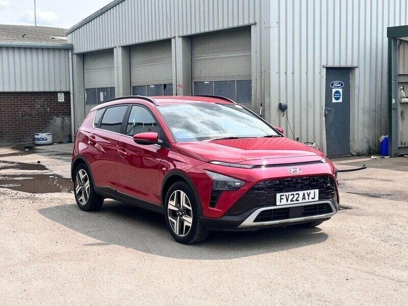 Red Used 2022 Hyundai Bayon Premium SUV | £14,507 (Fair price) - Image 1/1